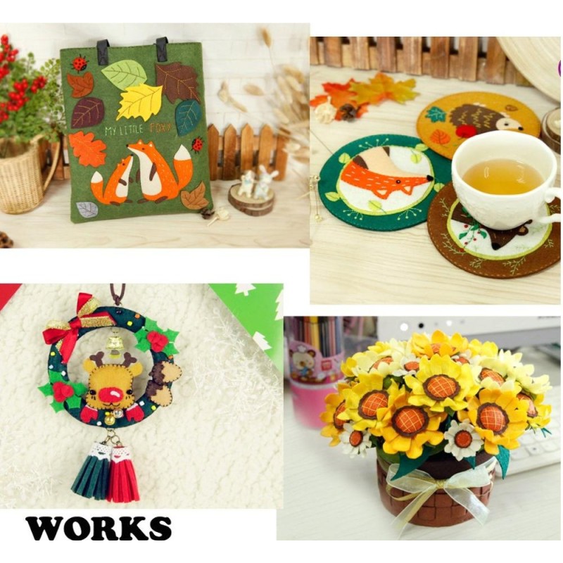 Craft Felt Supplier - Colored Fabric Sheets