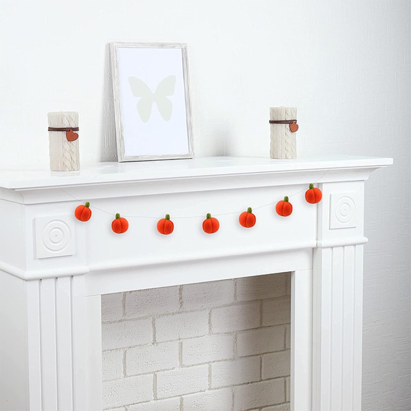 Pumpkin Garland Factory - Autumn Halloween Wool