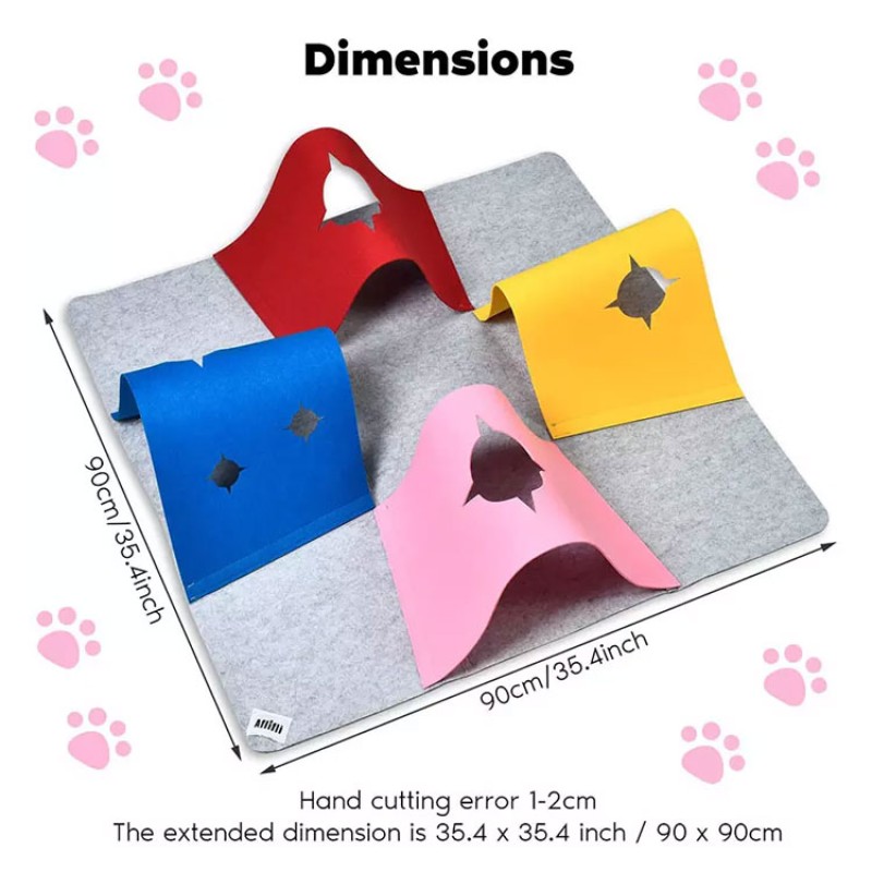 Cat Mat Manufacturer - Blanket Tunnel Play