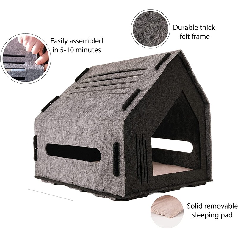 Pet House Factory - Felt Dog Cat Removable