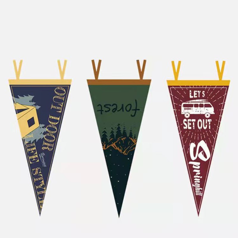 Pennant Flag Factory - Customized Felt Motorcycle