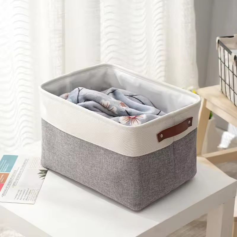 Storage Box Supplier - Foldable Fabric Leather
