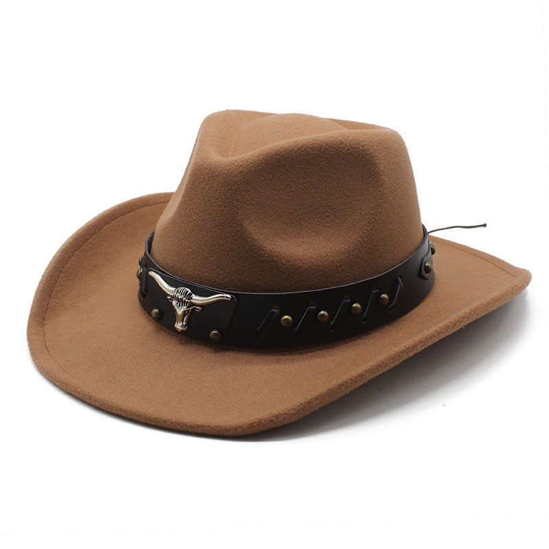 Cowboy Hat Factory - Vintage Bull Belt Felt