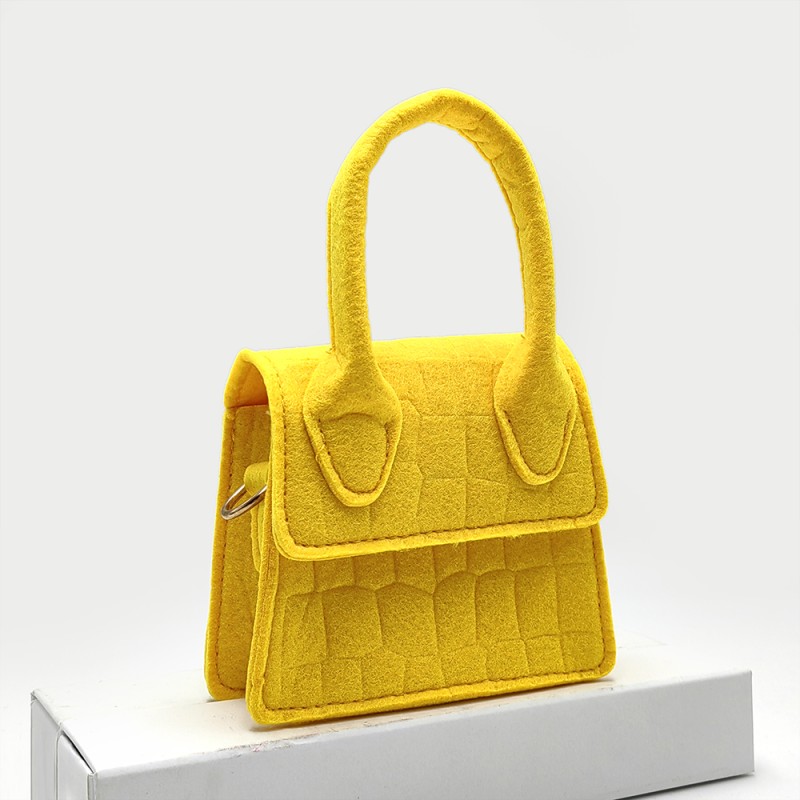 Shoulder Bag Manufacturer - Colorful Felt Clutch