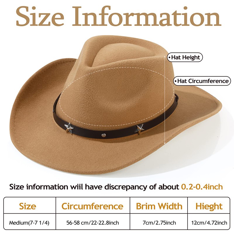 Western Hat Factory - Classic Felt Wide Brim