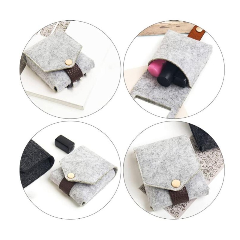 Makeup Case Supplier - Felt Lipstick Organizer