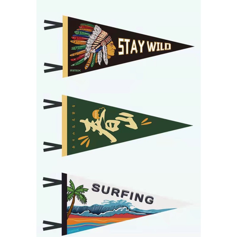 Pennant Flag Factory - Customized Felt Motorcycle