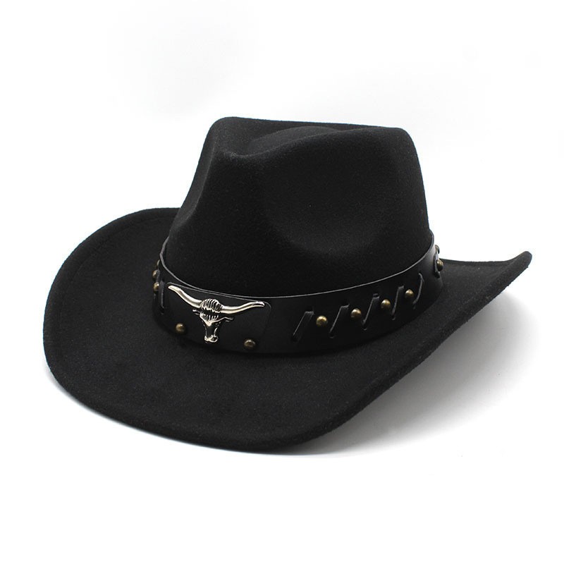 Cowboy Hat Factory - Vintage Bull Belt Felt