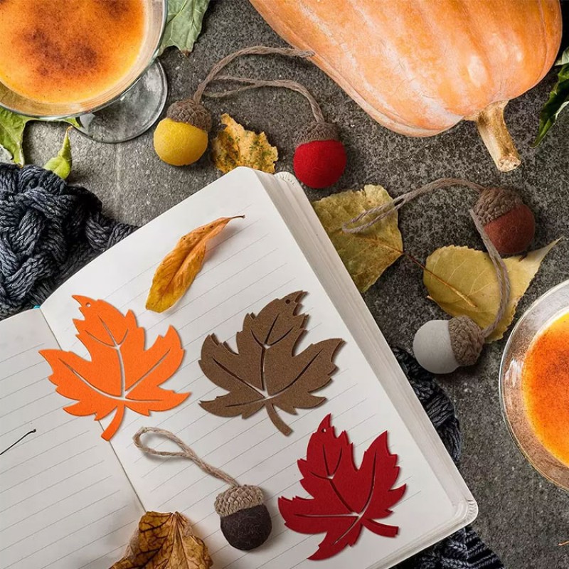 Felt Ornament Supplier - Fall Acorn Maple