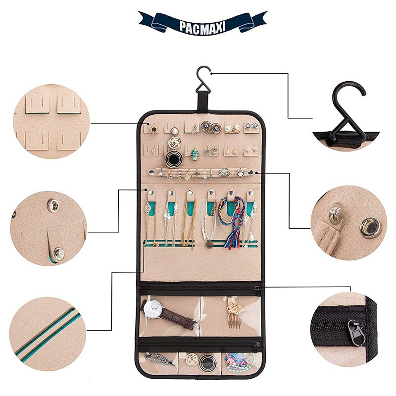 Jewelry Case Manufacturer - Travel Roll Organizer