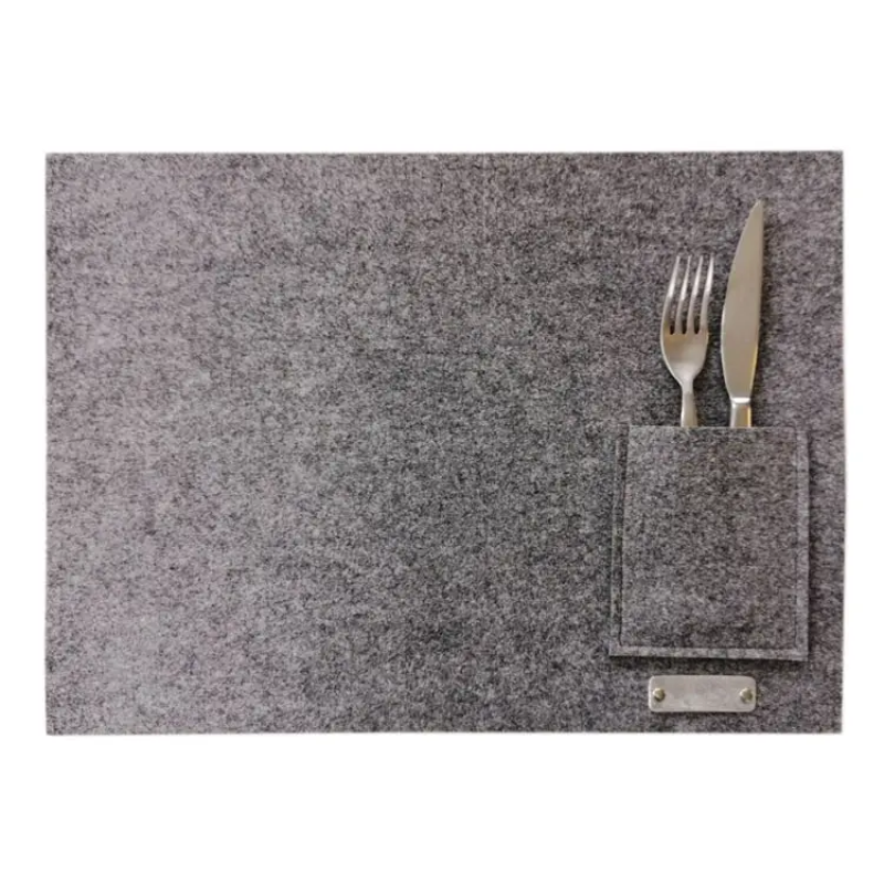 Placemat Manufacturer - Custom Logo Felt PU