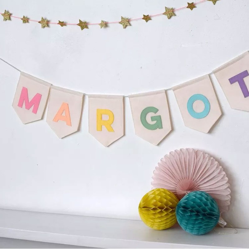Bunting Banner Manufacturer - Personalized Nursery