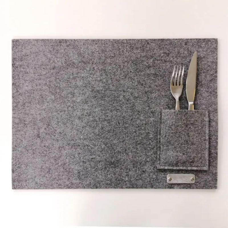 Placemat Manufacturer - Custom Logo Felt PU