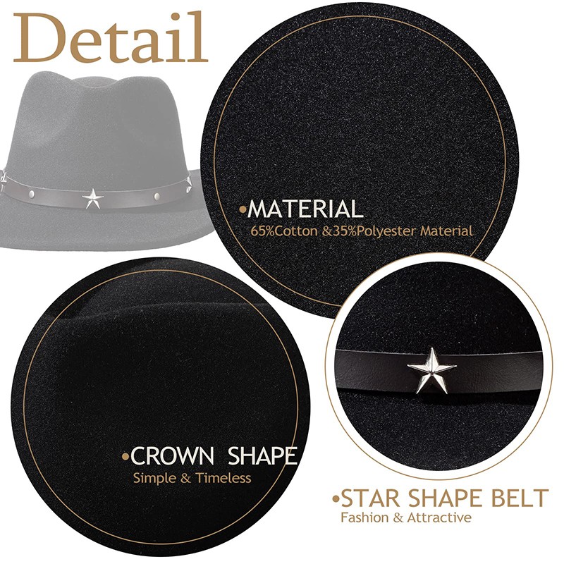 Western Hat Factory - Classic Felt Wide Brim