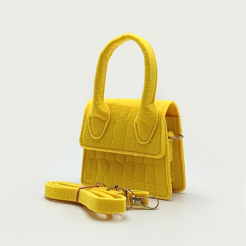 Shoulder Bag Manufacturer - Colorful Felt Clutch