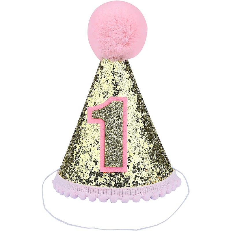 Birthday Hat Factory - Glitter Sparkle Cone