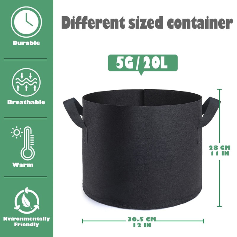 Grow Bag Factory - Heavy Duty Fabric Pot