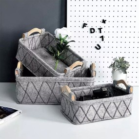 Storage Box Supplier - Felt Fabric Organizer
