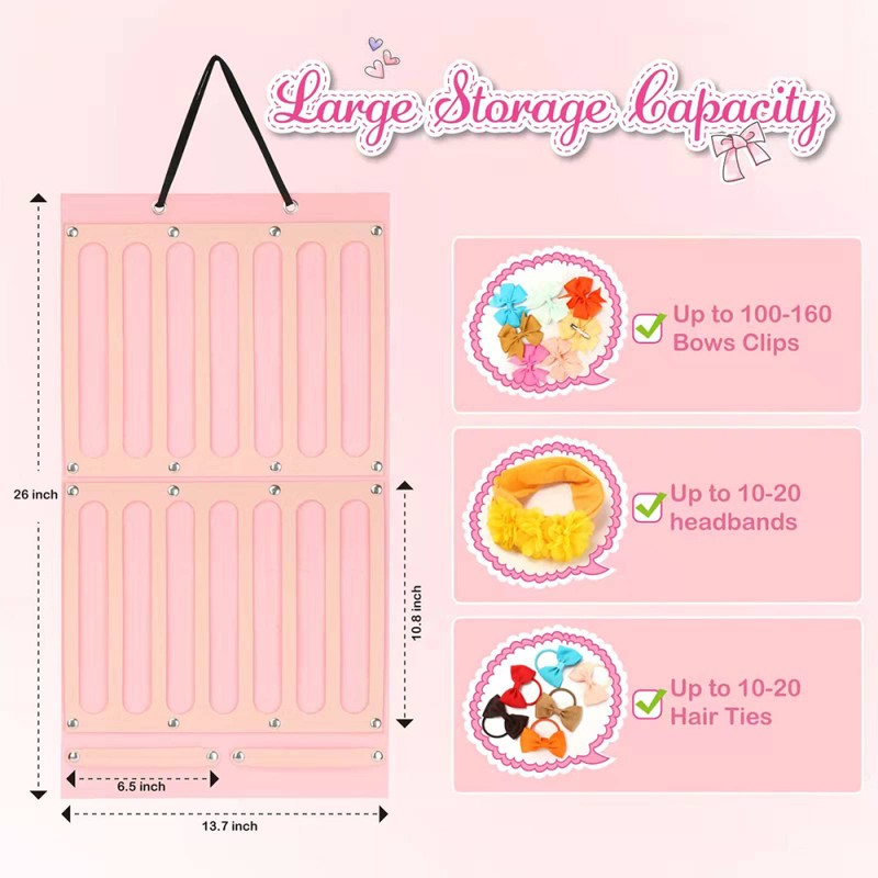 Hair Organizer Supplier - Wall Hanging Bows