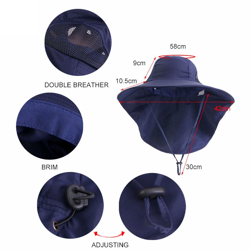 Sun Hat Factory - Collapsible Neck Flap