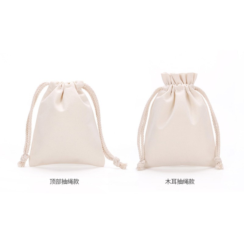 Jewelry Pouch Supplier - Canvas Cotton Drawstring