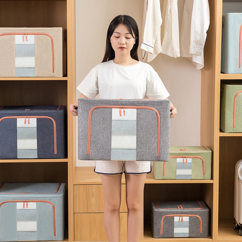 Storage Box Supplier - Foldable Cotton Linen