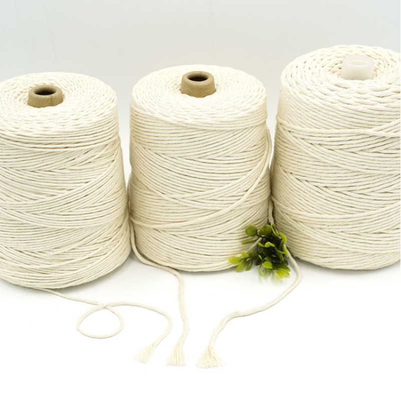 Macrame Cord Factory - Recycled Natural Cotton