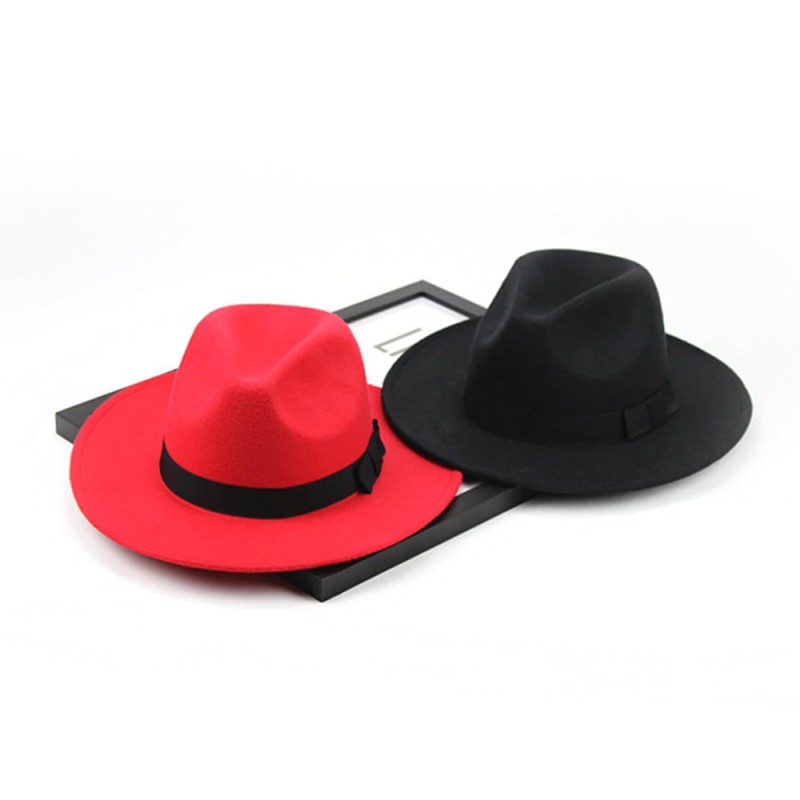 Wide Brim Hat Supplier - Solid Color Felt