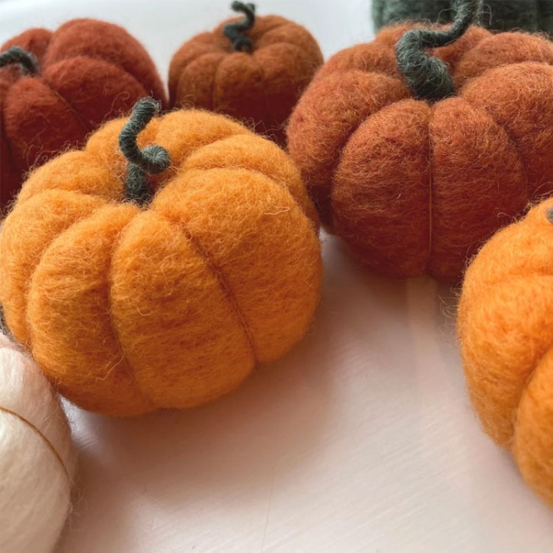 Felt Toy Manufacturer - Custom Halloween Pumpkin