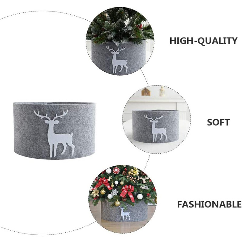 Tree Collar Supplier - Felt Reindeer Skirt