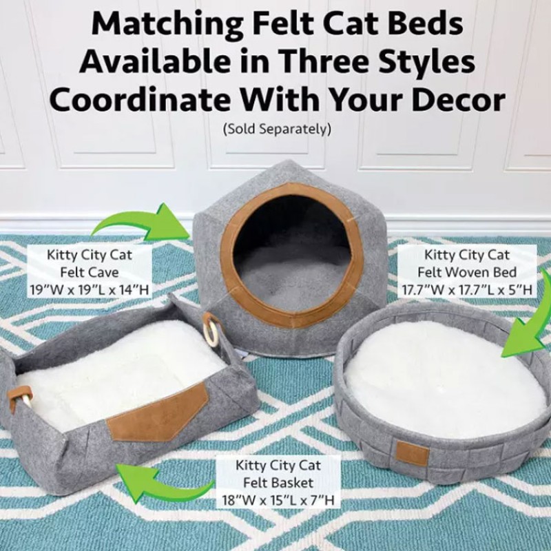 Cat Cave Supplier - Leather Trimmed Reusable