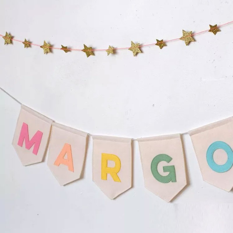 Bunting Banner Manufacturer - Personalized Nursery