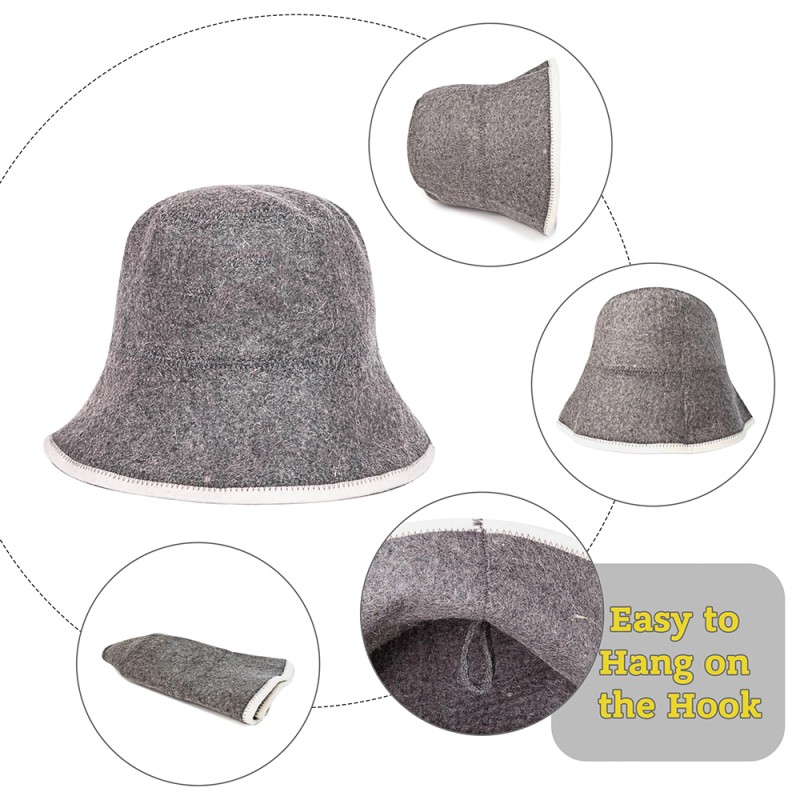 Sauna Hat Factory - Bucket Type Eco Friendly