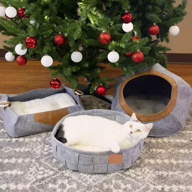 Cat Cave Supplier - Leather Trimmed Reusable