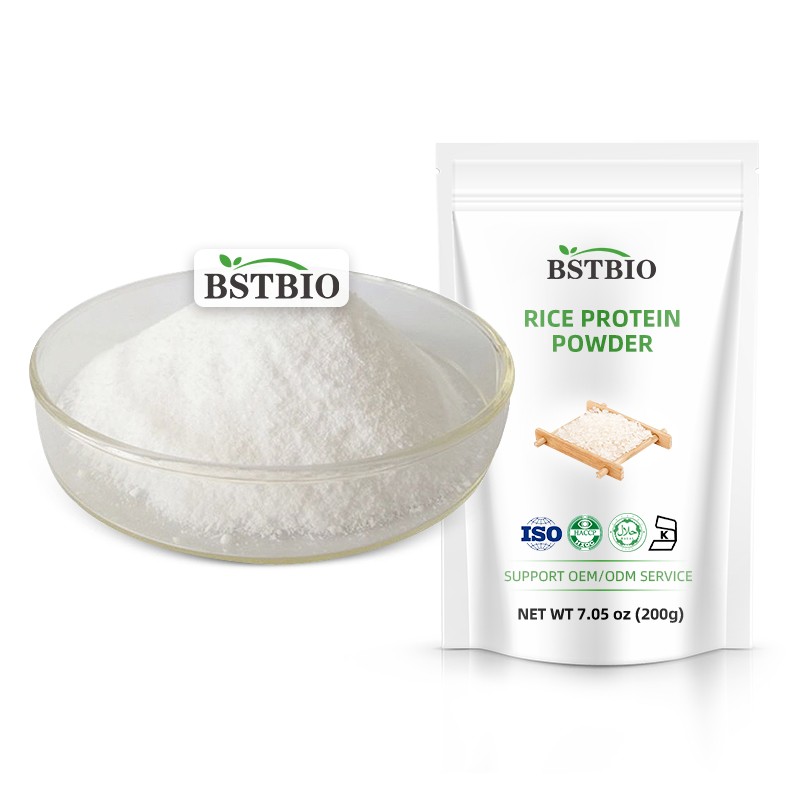 BSTBIO Rice Extract 80% Isolate Hydrolyzed Organic Rice Protein Powder