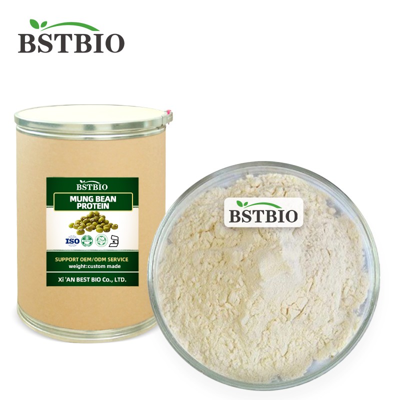 BSTBIO Mung Bean Extract Powder 80% Organic Mung Bean Protein Isolate