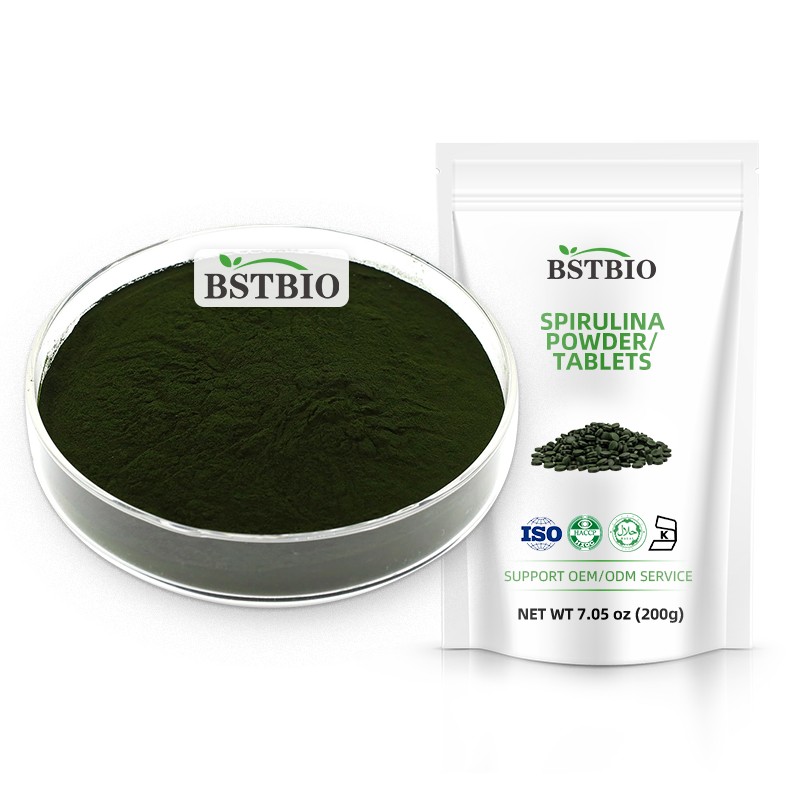 BSTBIO Food Supplements Bulk Organic Chlorella and Spirulina Tablets, Organic Spirulina Powder