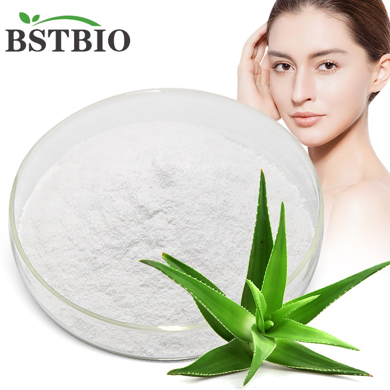 High Quality Bulk Cosmetics Grade Price Aloe Gel Vera Powder 200x 100x Freeze Dried Aloe Vera Extract Powder Food White Powder