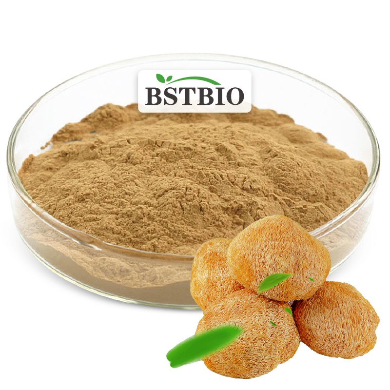 BSTBIO Polysaccharides Hericium Erinaceus Mycelium Powder Organic Lions Mane Mushroom Extract