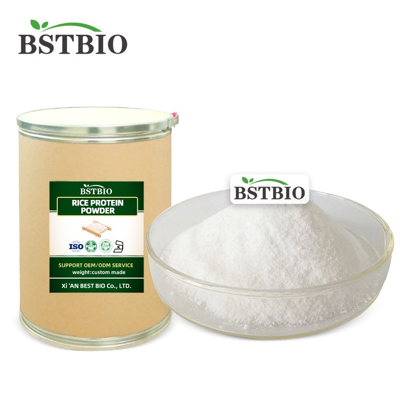 BSTBIO Rice Extract 80% Isolate Hydrolyzed Organic Rice Protein Powder