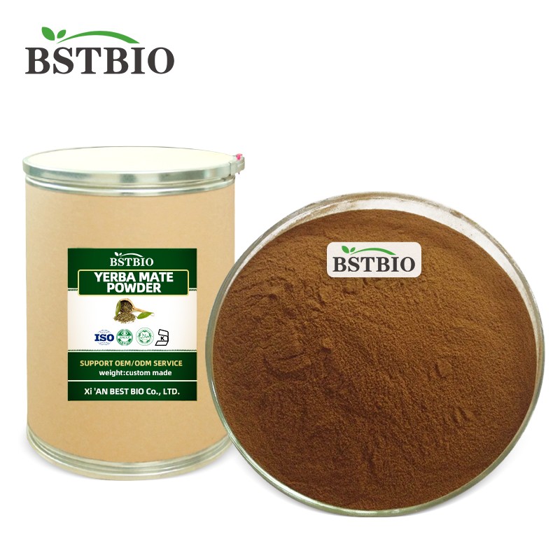 Top Quality Ilex Paraguariensis Powder Yerba Mate Extract Private Label Tea Yerba Mate Wholesale Yerba Mate Powder