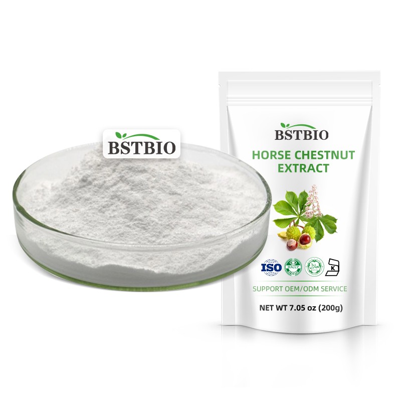 BSTBIO Bulk Aescin 98% Aesculus Hippocastanum Extract/Horse Chestnut Seed Extract Powder