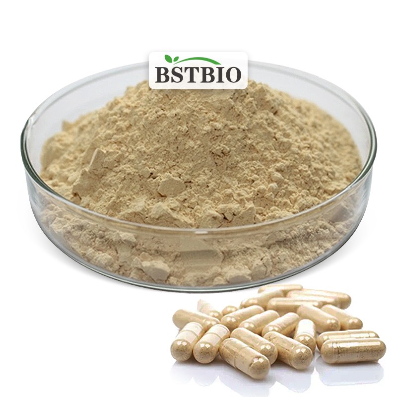 BSTBIO Pure Panax Ginseng Extract 5%-80% Ginsenosides Korean Red Ginseng Root Extract Gold Korean Red Ginseng Powder