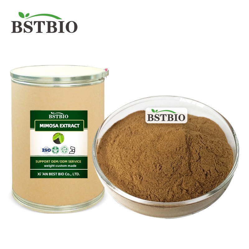 BSTBIO Factory Supply Mimosa Root Extract Powder Mimosa Bark Extract Powder
