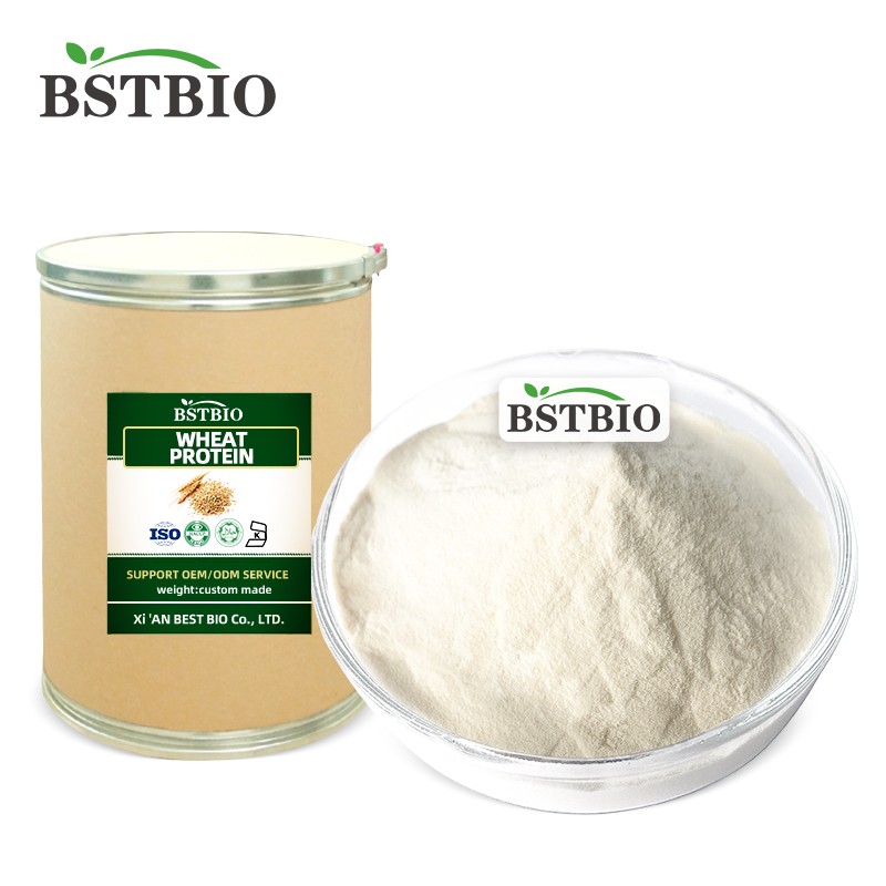 BSTBIO Hydrolyzed Wheat Protein 80%-90% Hydrolysed Wheat Protein Powder for Cosmetics