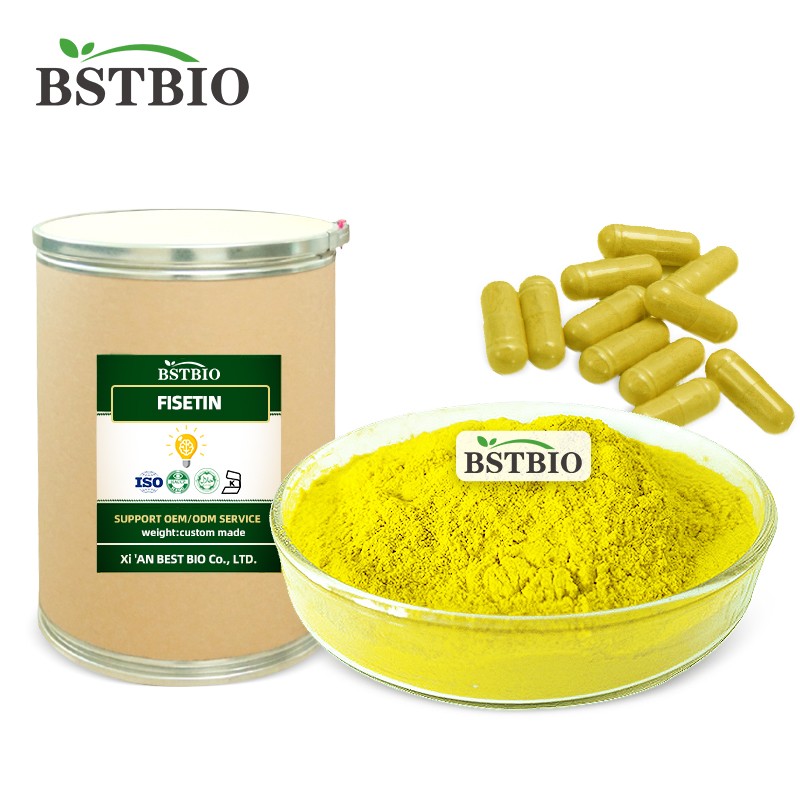 BSTBIO Supplements CAS 528-48-3 98% Fisetin Powder