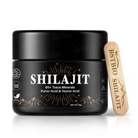 BSTBIO Premium Quality Shilajit Resin Himalayan Shilajit Extract Shilajit Resin Fulvic Acid Private Label