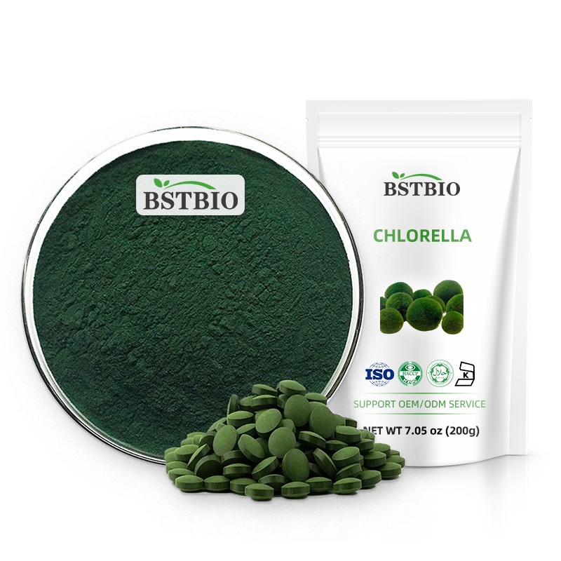 BSTBIO Food Supplements Bulk Organic Chlorella and Spirulina Tablets, Organic Spirulina Powder