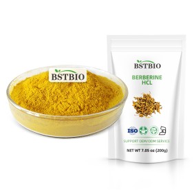 BSTBIO Supplements Berberine HCL Extract Powder 97% Berberine Hydrochloride