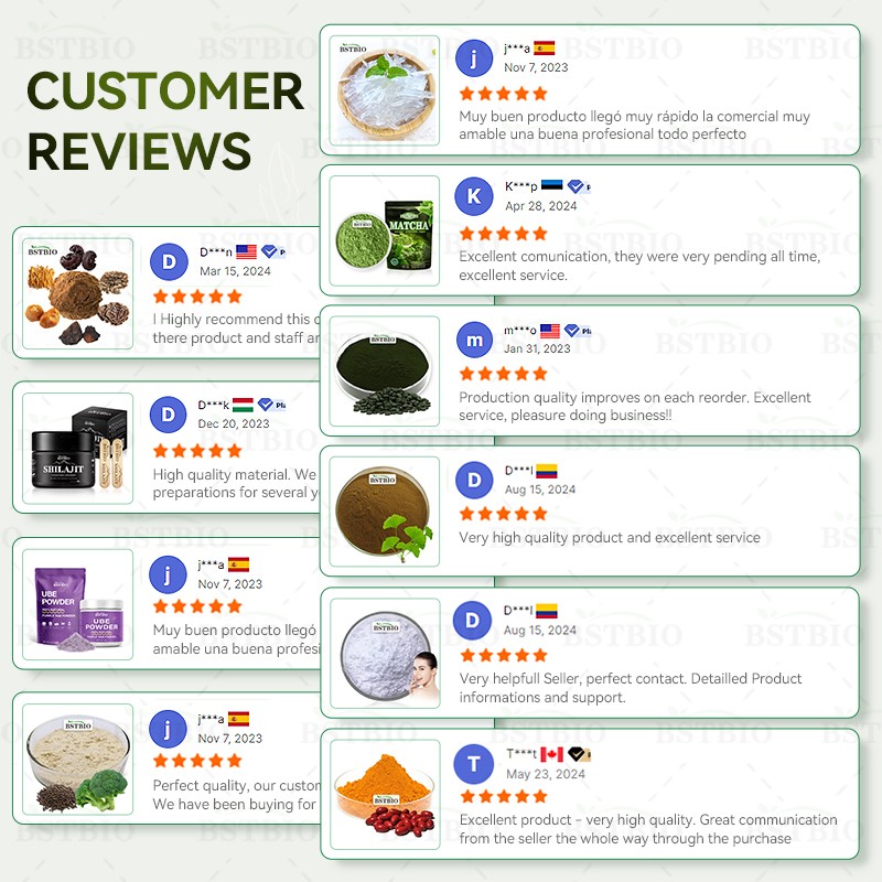 BSTBIO Pure Natural 95% Capsaicin Powder Pepper Extract Capsaicin Powder